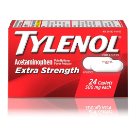 Tylenol Extra Strength | 24 caplets – Now Only $3.49